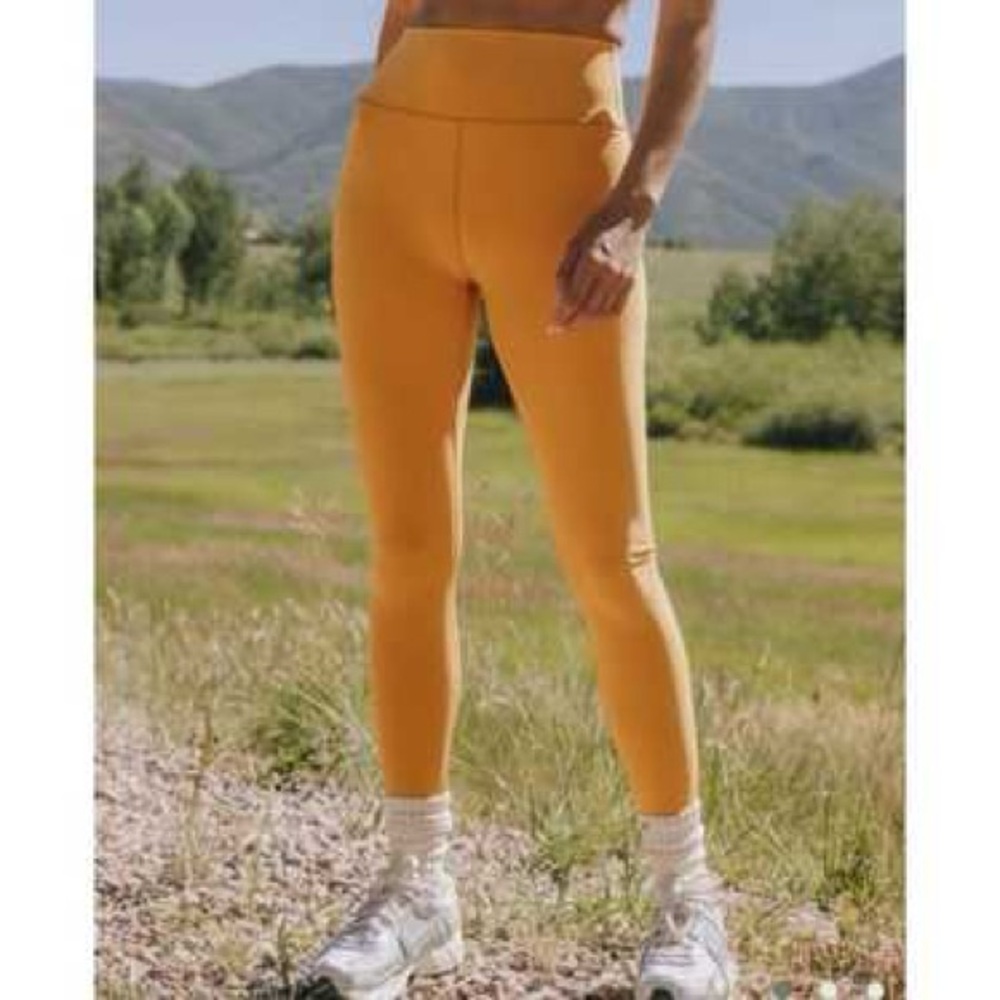 Daily Drills Mustard Yellow Leggings